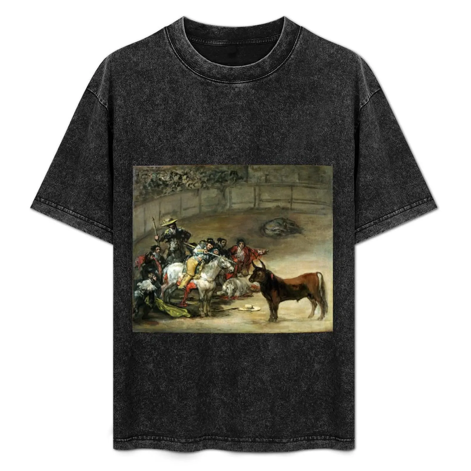 Francisco de Goya Bullfight, Suerte de Varas T-Shirt t shirt custom print t shirts for man graphic vintage T-Shirt 
Francisco de Goya Bullfight, Suerte de Varas T-Shirt t shirt custom print t shirts for man graphic vintage T-Shirt