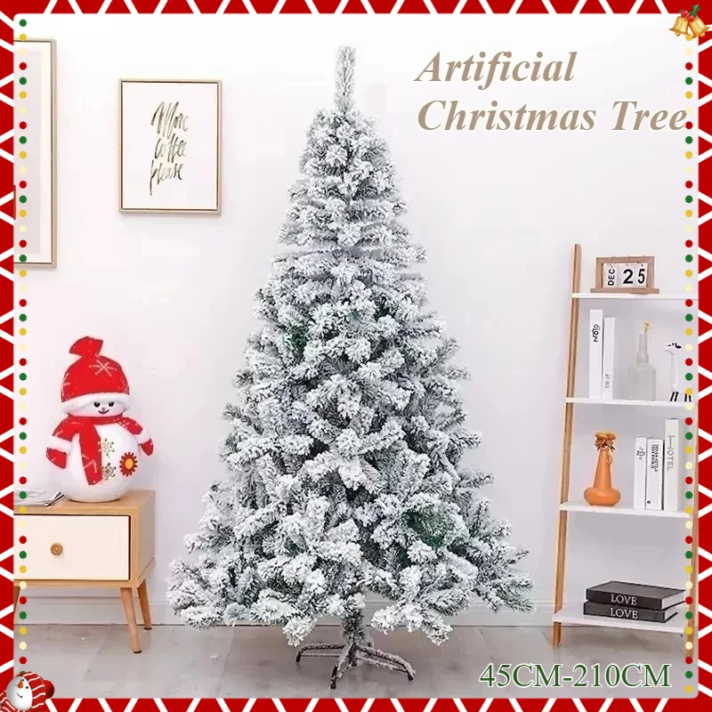 Large Christmas Tree 45CM-210CM Artificial PVC White Snowflake Fanned Christmas Tree Family Christmas Atmosphere Decoration
Large Christmas Tree 45CM-210CM Artificial PVC White Snowflake Fanned Christmas Tree Family Christmas Atmosphere Decoration