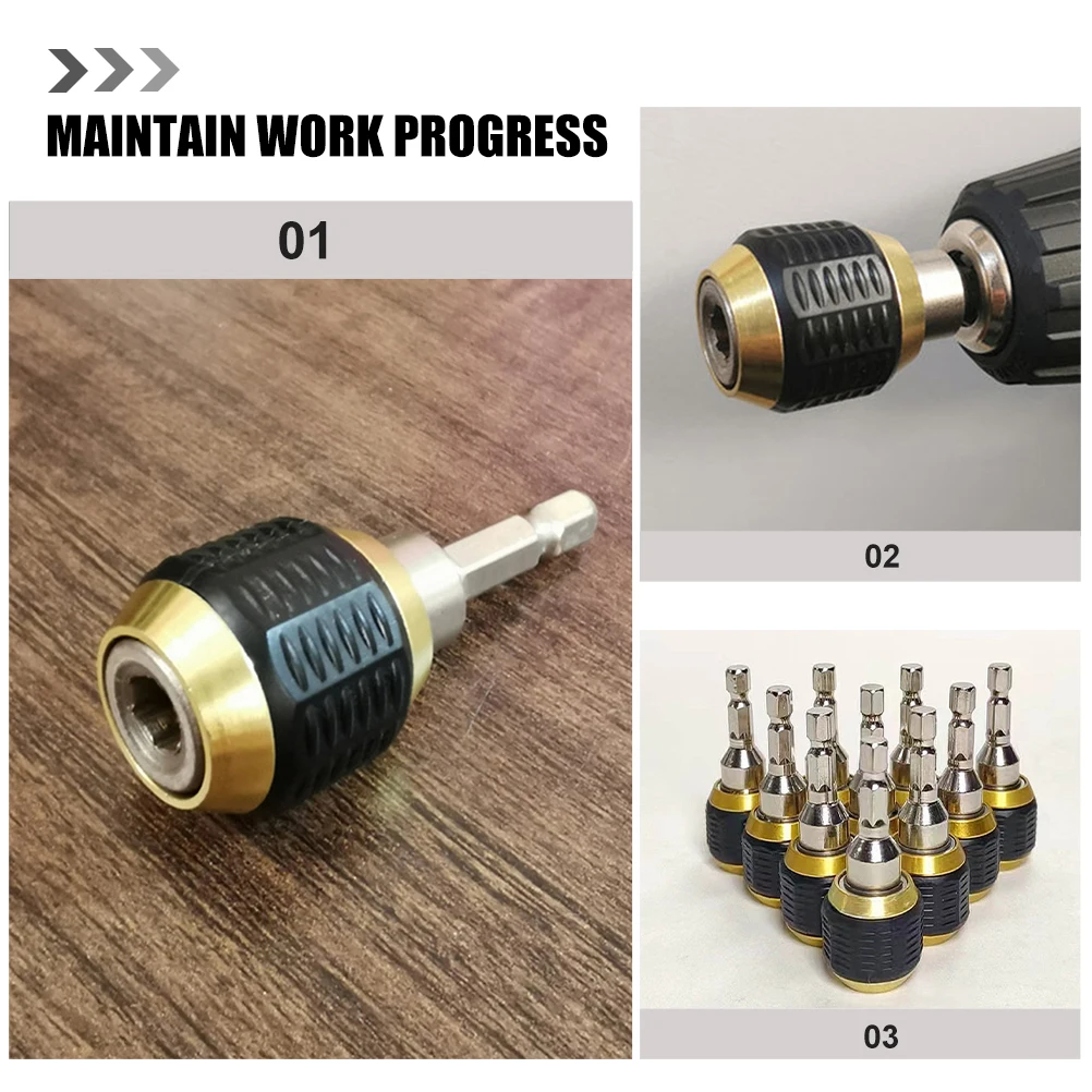 2Pcs Fast Change Drill Chuck Hexagonal Socket Adapter Driver Metal Keyless Tools Garage Home Office
2Pcs Fast Change Drill Chuck Hexagonal Socket Adapter Driver Metal Keyless Tools Garage Home Office