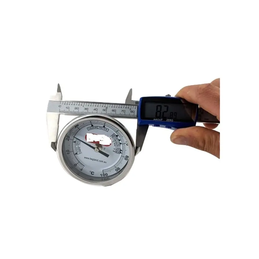 KegLand Bi-Metal 3" Inch Dial Weldless Thermometer 40mm Short Stem Stainless Steel
KegLand Bi-Metal 3" Inch Dial Weldless Thermometer 40mm Short Stem Stainless Steel