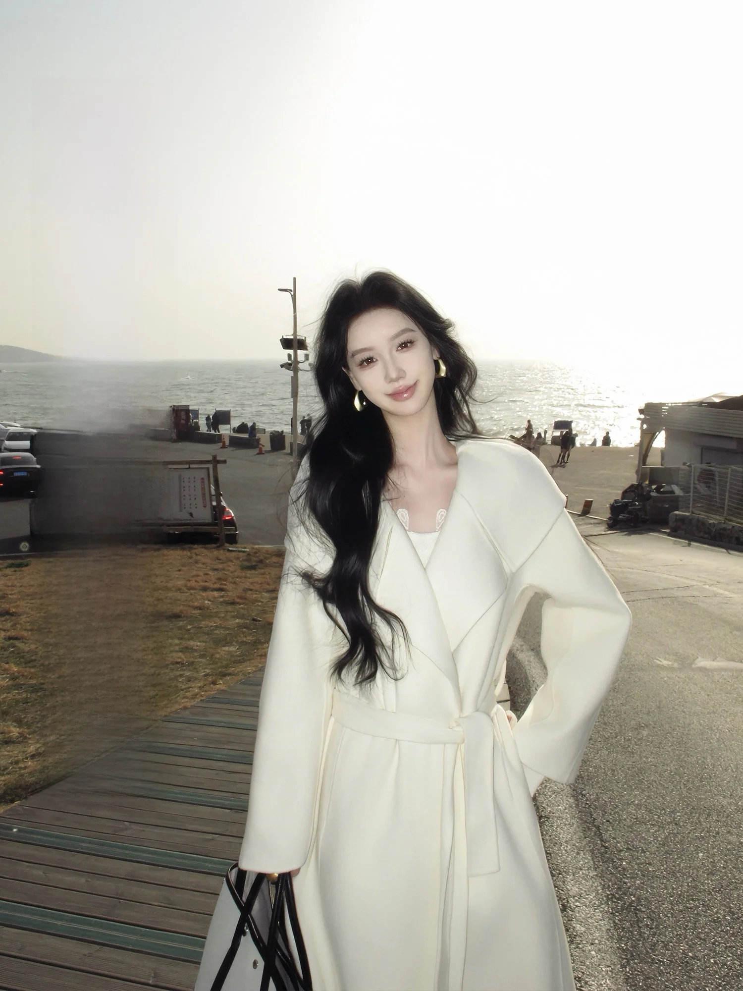 Женское двустороннее шерстяное зимнее пальто Ele White Youwei Return Home Moonlight, новинка 2025 года, эксклюзивно онлайн
Женское двустороннее шерстяное зимнее пальто Ele White Youwei Return Home Moonlight, новинка 2025 года, эксклюзивно онлайн