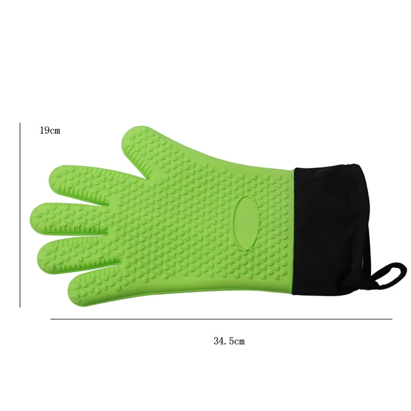 Long Thick Silicone Gloves Heat-resistant Non-slip Microwave Mitts Kitchen BBQ Baking Cooking Flexible Oven Mitts Long Anti-slip
Long Thick Silicone Gloves Heat-resistant Non-slip Microwave Mitts Kitchen BBQ Baking Cooking Flexible Oven Mitts Long Anti-slip