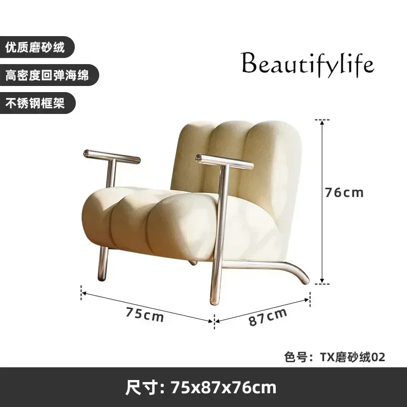X29 Mid-Ancient Silent Style Designer Living Room Leisure Single-Seat Sofa Chair B & B Balcony Lambswool Chair
X29 Mid-Ancient Silent Style Designer Living Room Leisure Single-Seat Sofa Chair B & B Balcony Lambswool Chair