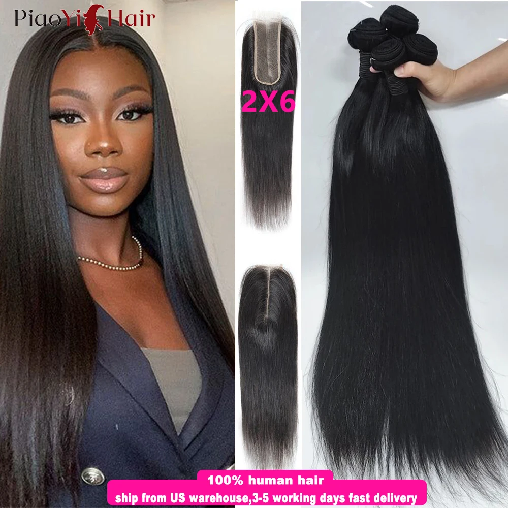 2x6Lace Closure with Human Hair Bundles Straight Human Hair Bundles With Closure Brazilian Raw Human Hair Extensions Top Quality
2x6Lace Closure with Human Hair Bundles Straight Human Hair Bundles With Closure Brazilian Raw Human Hair Extensions Top Quality