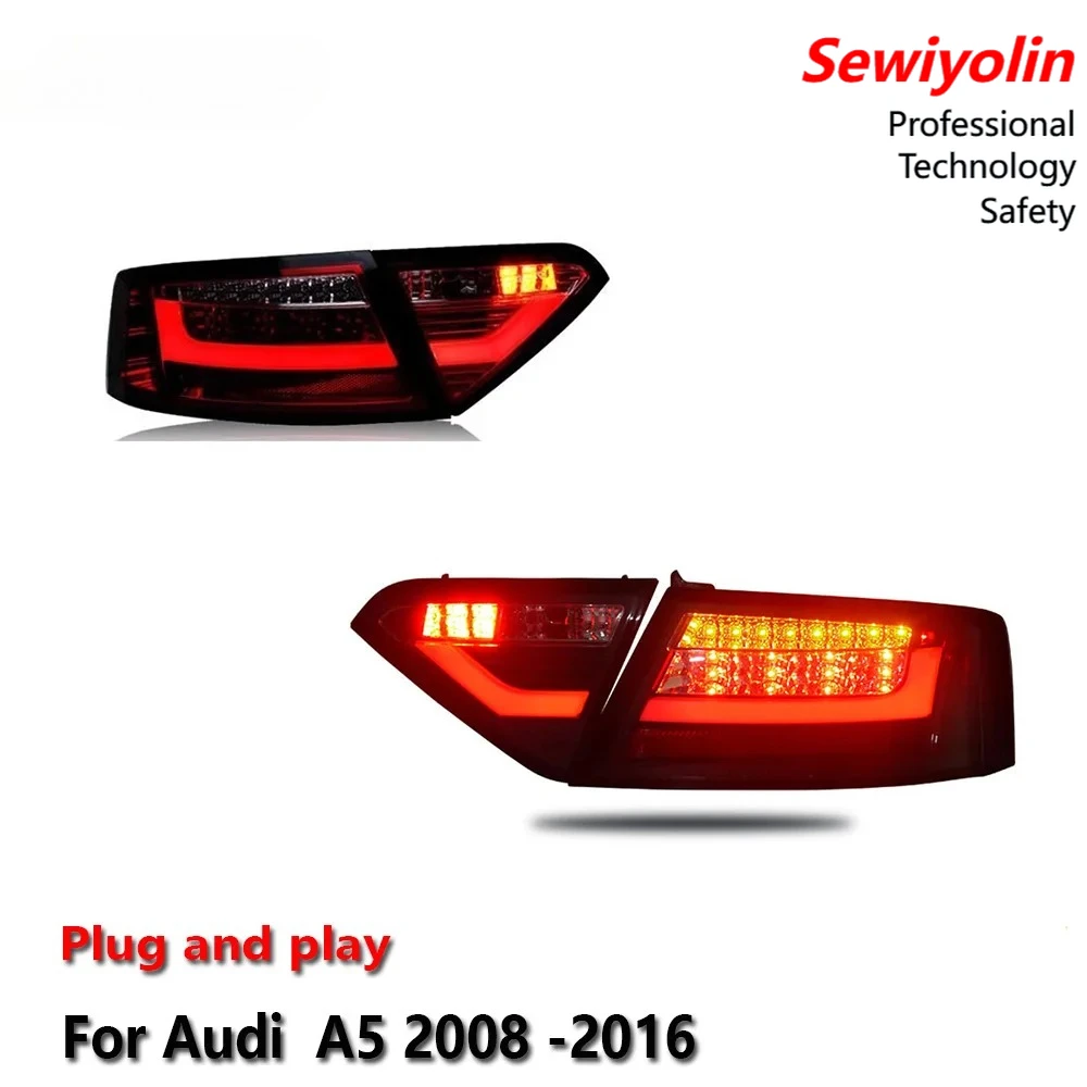 Car Accessories LED Lights Tail Lamp For Audi 2008 -2016 A5 upgrade S5 Facelift Rear DRL Signal Automotive Plug And Play
Car Accessories LED Lights Tail Lamp For Audi 2008 -2016 A5 upgrade S5 Facelift Rear DRL Signal Automotive Plug And Play
