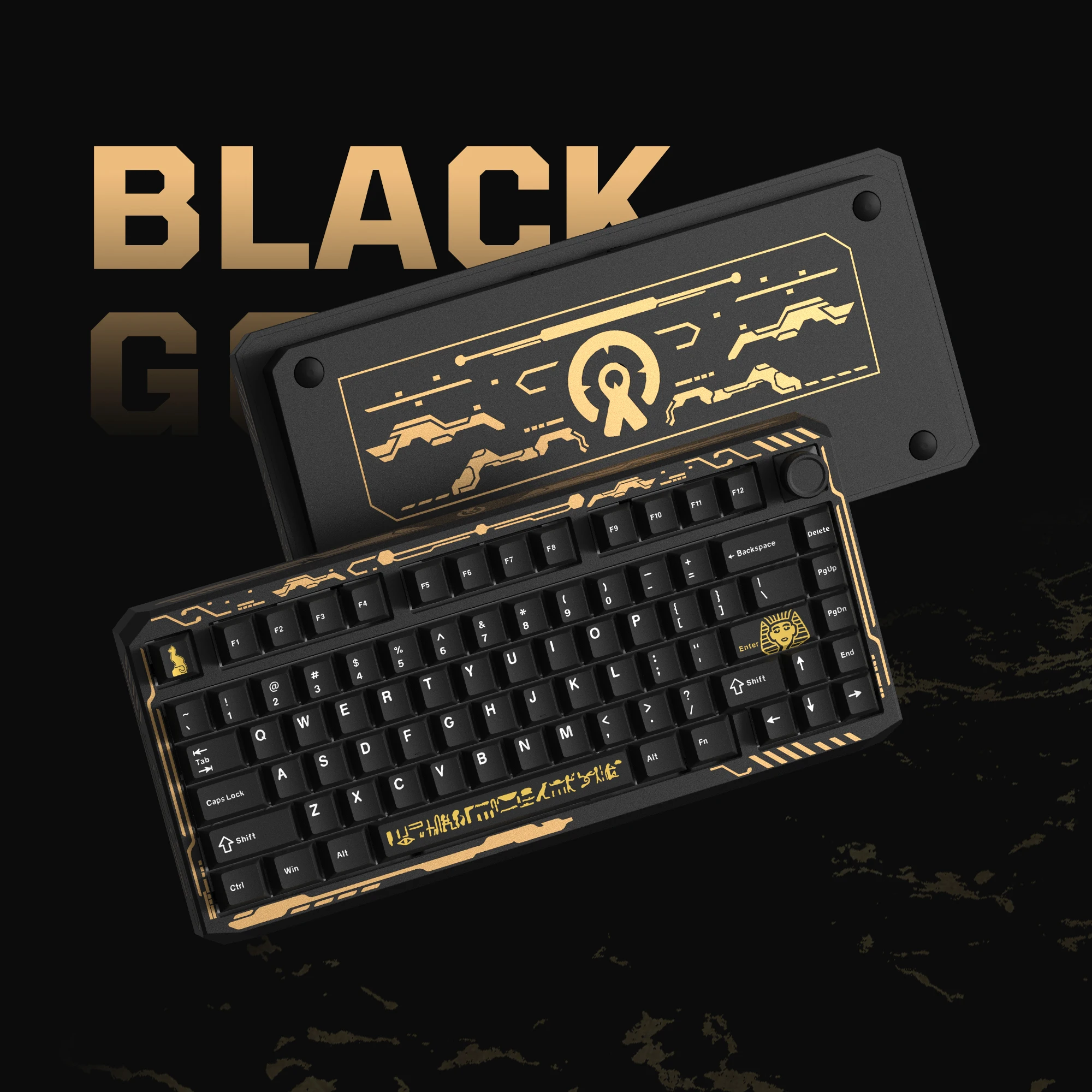 Womier Black ERA75 75% Беспроводная механическая клавиатура с VIA/QMK, полностью алюминиевая клавиатура на заказ с ручкой
Womier Black ERA75 75% Беспроводная механическая клавиатура с VIA/QMK, полностью алюминиевая клавиатура на заказ с ручкой