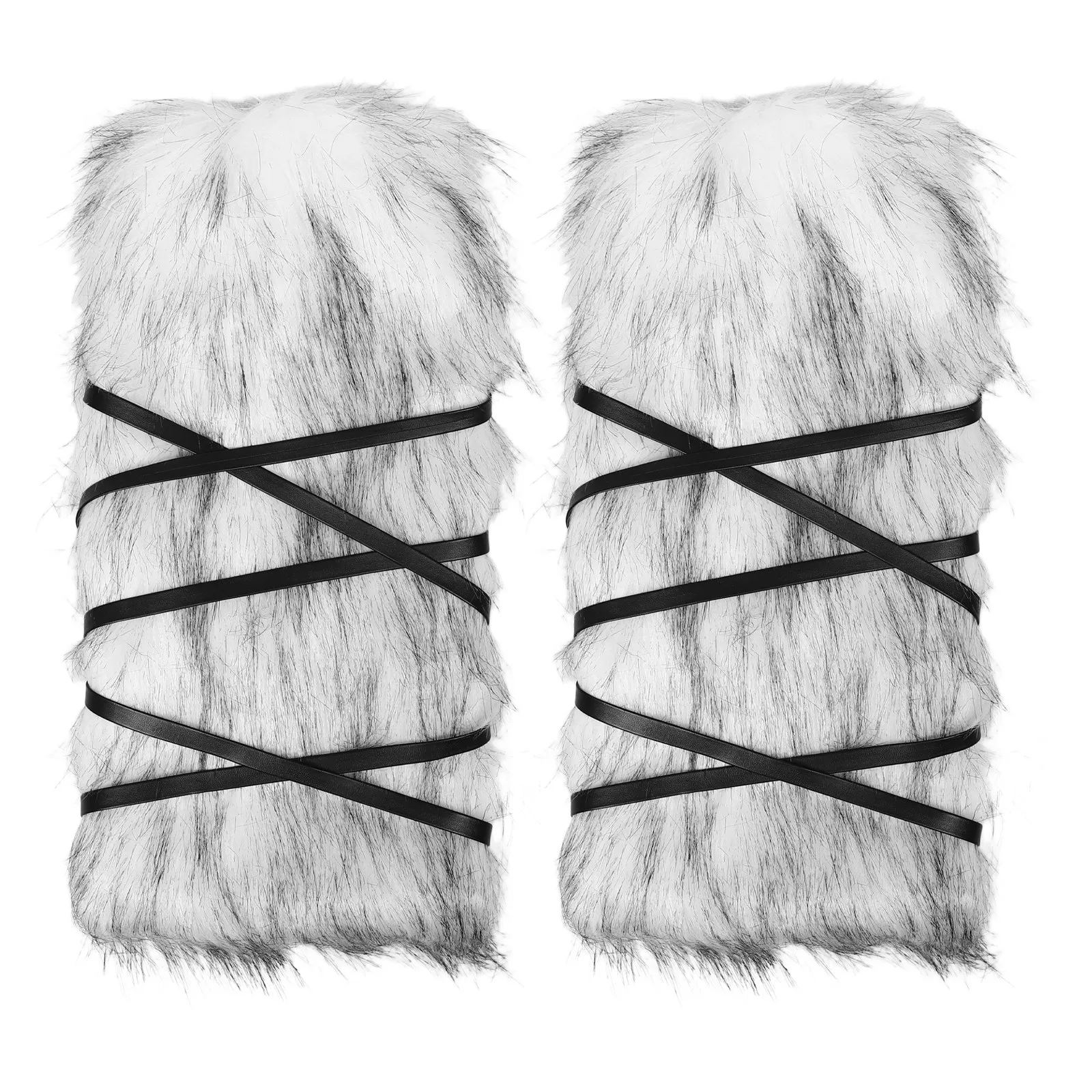 1Pair Viking Leg Wraps Furry-Free Warm Polyester Wraparound Leg Cover for Boots Cosplay Themed Events Renaissance Festival
1Pair Viking Leg Wraps Furry-Free Warm Polyester Wraparound Leg Cover for Boots Cosplay Themed Events Renaissance Festival