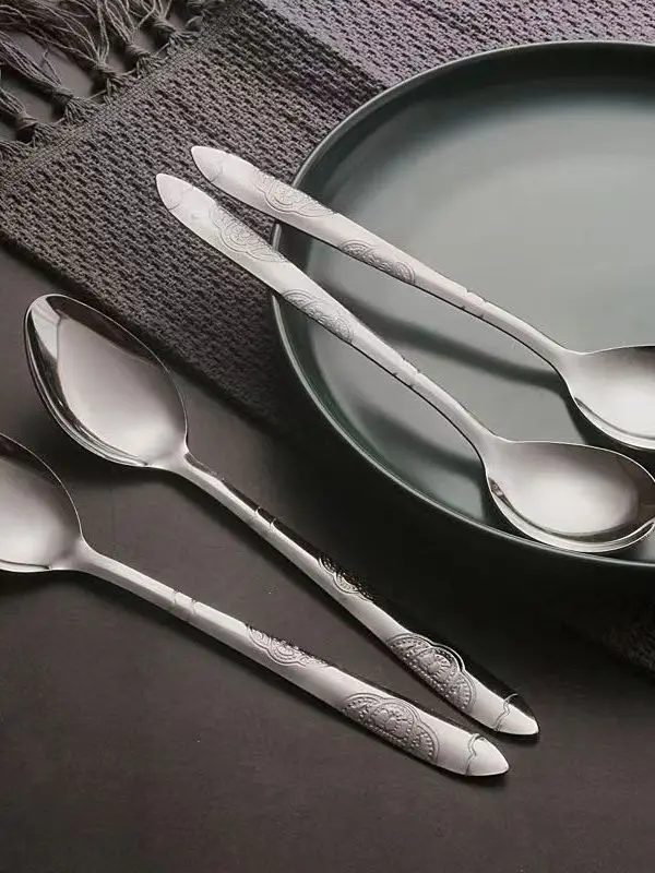 Stainless Steel Small Spoon Chopsticks Long Handle Soup Spoon Rice Spoon Commercial Use Spoon Household Essential Utensil
Stainless Steel Small Spoon Chopsticks Long Handle Soup Spoon Rice Spoon Commercial Use Spoon Household Essential Utensil