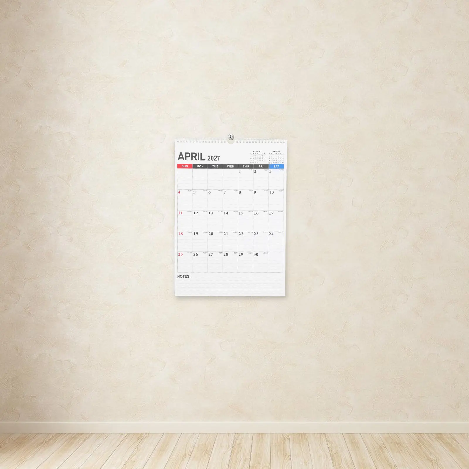 Wall Calendar 2026-2027 High Visibility Monthly Design January 2026 June 2027 for Home Office Classroom Desk Study Planning
Wall Calendar 2026-2027 High Visibility Monthly Design January 2026 June 2027 for Home Office Classroom Desk Study Planning