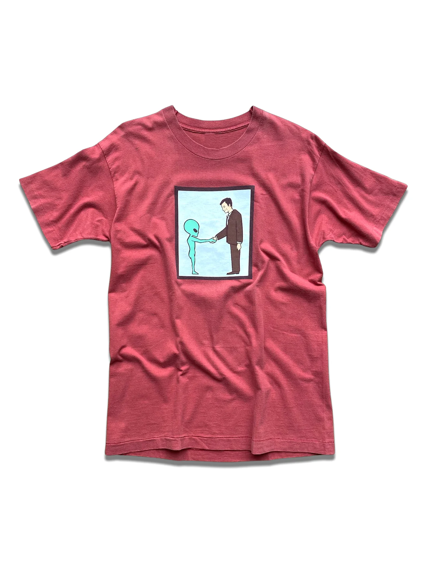 Loose Men's T-irt Band Print Alien American Vintage Straight Spray Roabilly Cotton ort Sve Casual Summer Tee
Loose Men's T-irt Band Print Alien American Vintage Straight Spray Roabilly Cotton ort Sve Casual Summer Tee