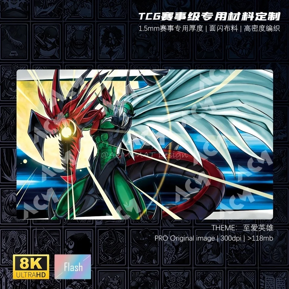 600x350mm Favorite HERO Flame Wingman Yu-Gi-Oh! Diy Single Player Playmat Cartoon 1.5mmNoSeamEdge Rubber Board Game Card Mat Toy
600x350mm Favorite HERO Flame Wingman Yu-Gi-Oh! Diy Single Player Playmat Cartoon 1.5mmNoSeamEdge Rubber Board Game Card Mat Toy