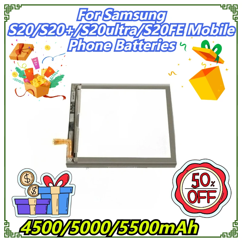 4500/5000/5500 мАч для аккумуляторов мобильных телефонов Samsung S20/S20+/S20ultra/S20FE
4500/5000/5500 мАч для аккумуляторов мобильных телефонов Samsung S20/S20+/S20ultra/S20FE
