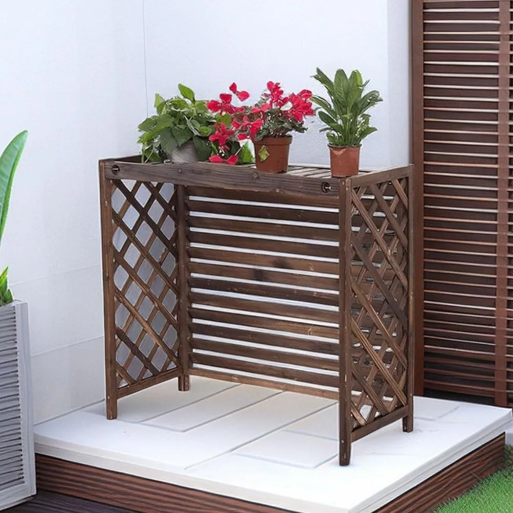 Air Conditioning Fence to Hide Air Conditioner Cover Solid Wood Outdoor Privacy Screen air Conditioning Unit Unit Fence
Air Conditioning Fence to Hide Air Conditioner Cover Solid Wood Outdoor Privacy Screen air Conditioning Unit Unit Fence
