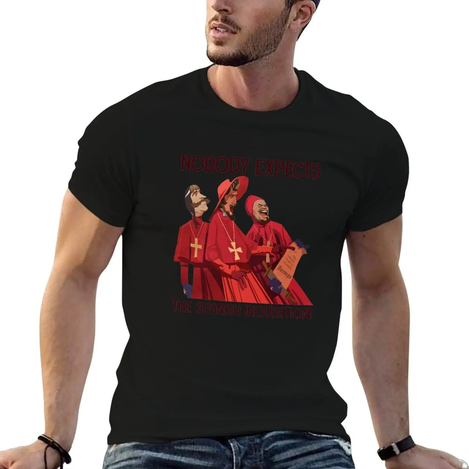 Nobody Expects The Spanish Inquisition T-Shirt anime t shirts for man funny t shirts cotton T-Shirt
Nobody Expects The Spanish Inquisition T-Shirt anime t shirts for man funny t shirts cotton T-Shirt