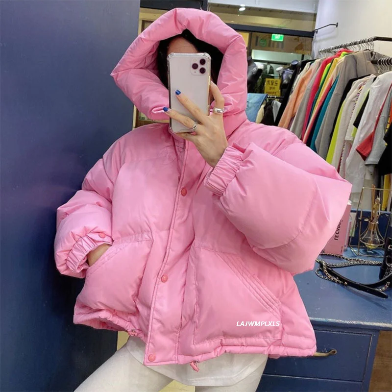 Coat 2023 Ladies Puffer Padded Elegant Jacket Parka Mujer Warm Loose Stand Collar Outweart Winter Women
Coat 2023 Ladies Puffer Padded Elegant Jacket Parka Mujer Warm Loose Stand Collar Outweart Winter Women
