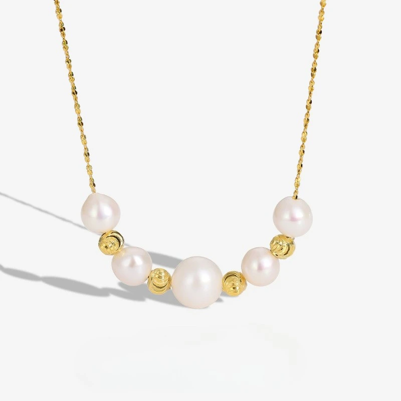 New S925 Silver Freshwater Pearl Ultra Fine Necklace Clavicle Chain French Design Round Bead Neck Chain Wedding Jewelry
New S925 Silver Freshwater Pearl Ultra Fine Necklace Clavicle Chain French Design Round Bead Neck Chain Wedding Jewelry