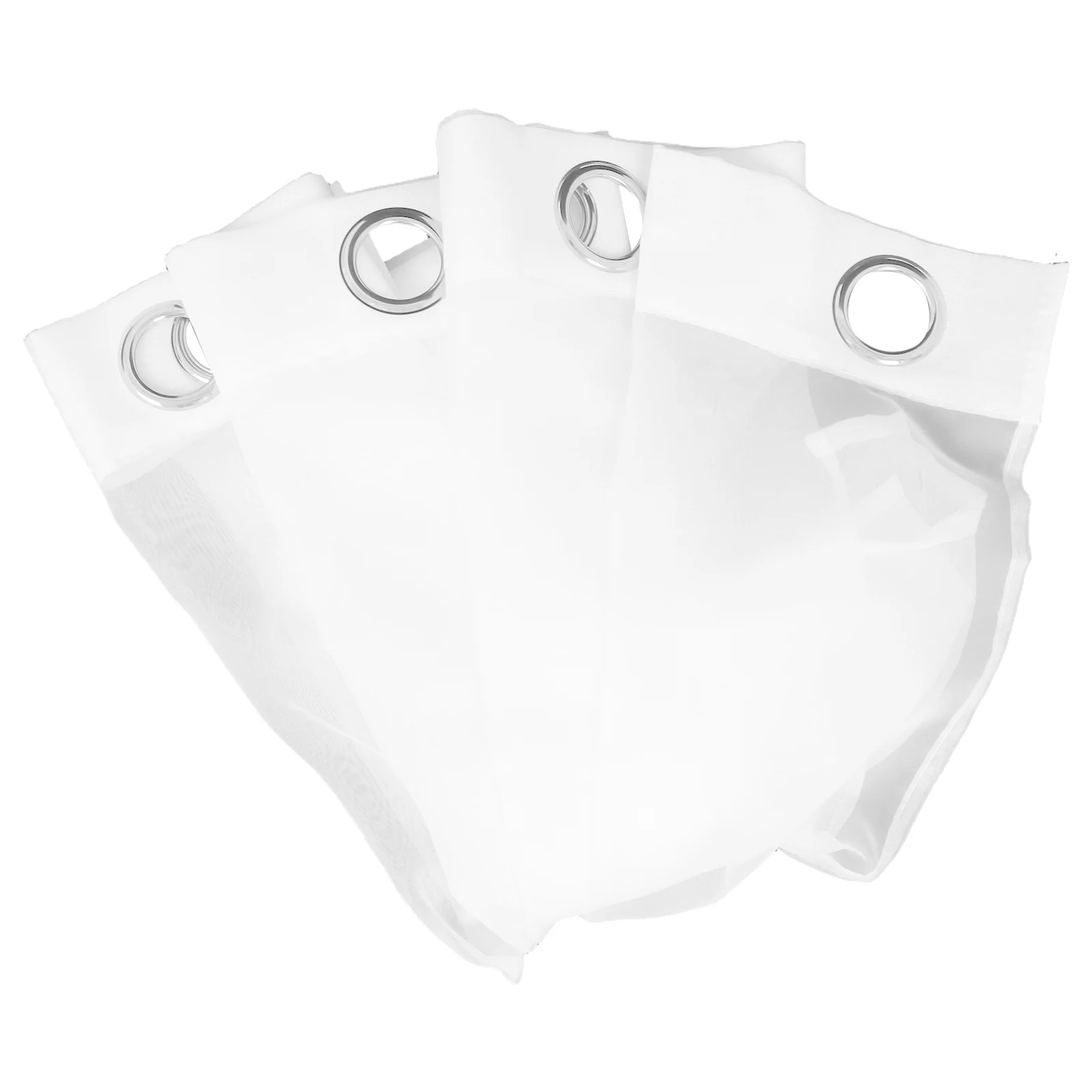 Translucent White Sheer Curtains Drape for Kitchen Cafe Valance Decorative Windows Polyester Material Lightfiltering
Translucent White Sheer Curtains Drape for Kitchen Cafe Valance Decorative Windows Polyester Material Lightfiltering