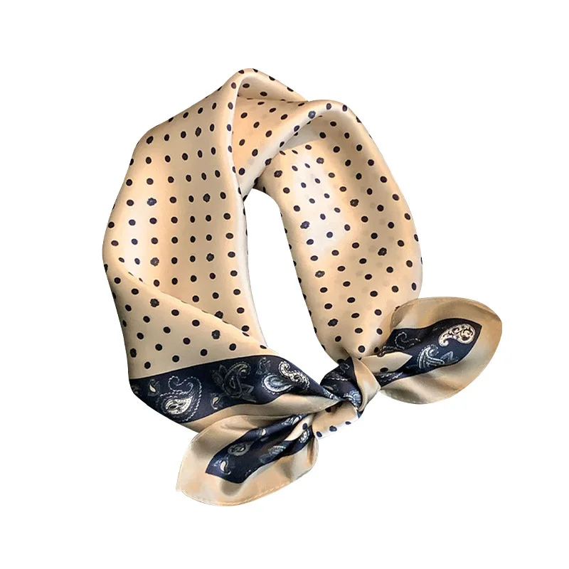 2025 100% Mulberry Silk Paisley Polka Dot Scarf Women's Square Bandana Neckerchief Spring Autumn Luxury Bag Scarf Small Kerchief
2025 100% Mulberry Silk Paisley Polka Dot Scarf Women's Square Bandana Neckerchief Spring Autumn Luxury Bag Scarf Small Kerchief