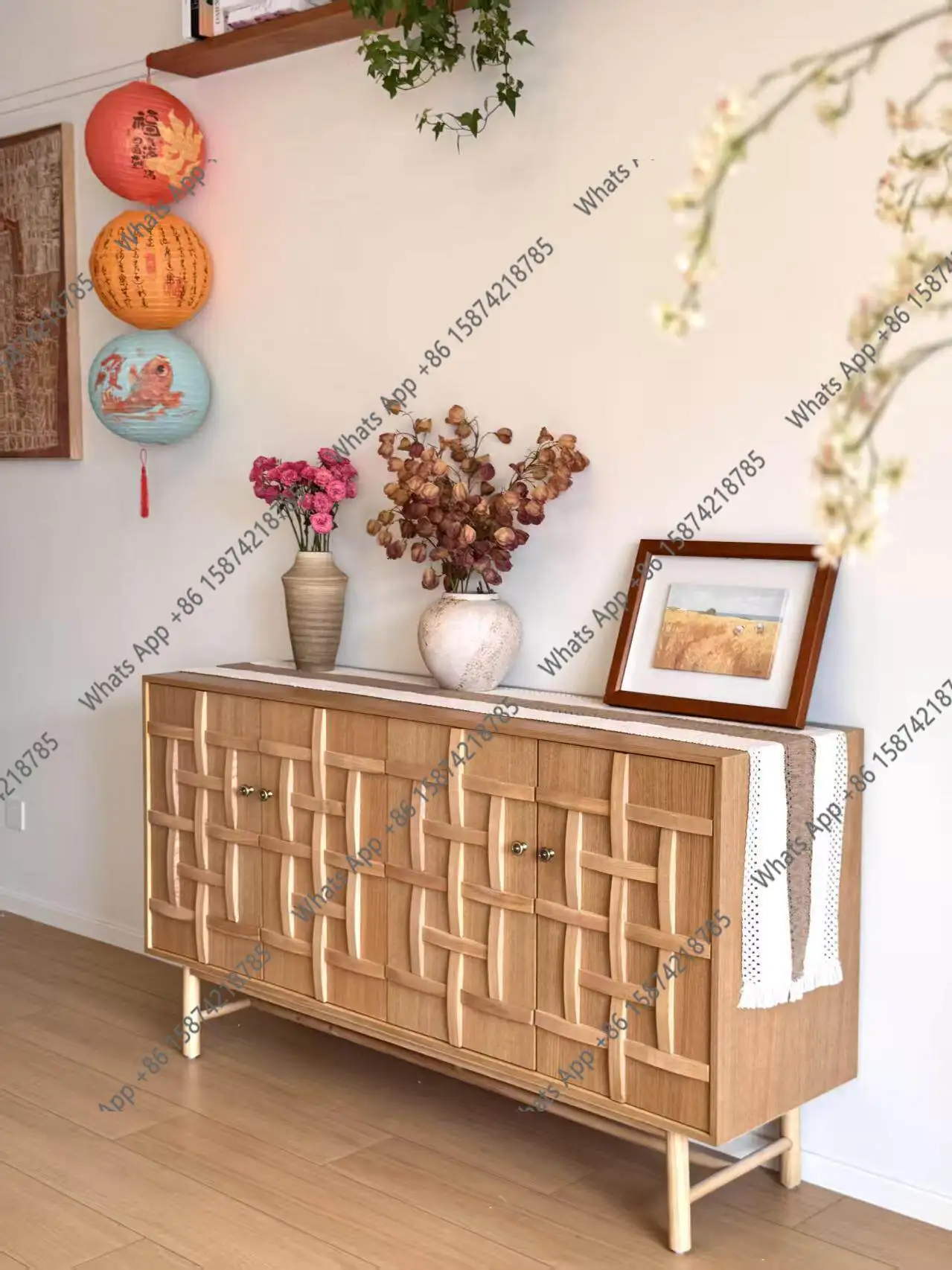 Medieval solid wood dining side cabinet, log retro storage cabinet against the wall, creative decoration of the entrance cabinet
Medieval solid wood dining side cabinet, log retro storage cabinet against the wall, creative decoration of the entrance cabinet