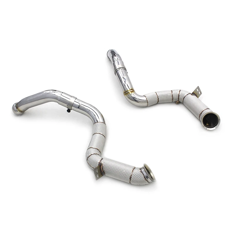 Deleville Downpipe For Mercedes-Benz C63/C63S AMG W205 4.0T 2015-2023 Stainless High Flow Car Pipe Exhaust Manifold Header
Deleville Downpipe For Mercedes-Benz C63/C63S AMG W205 4.0T 2015-2023 Stainless High Flow Car Pipe Exhaust Manifold Header