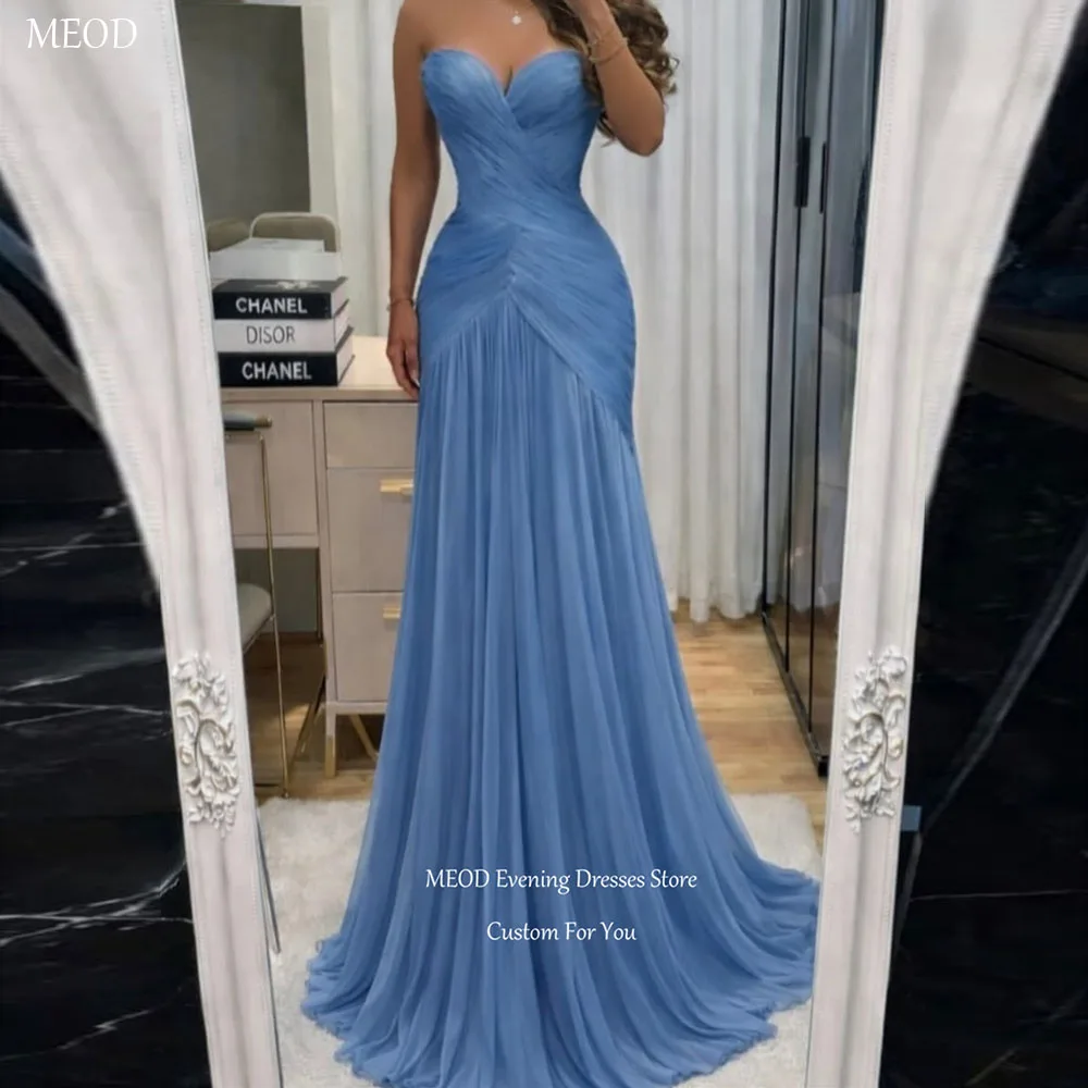 MEOD Elegant Sweetheart Women's Evening Gowns Vintage Chiffon Robes De Soirée Sleeveless Mermaid Vestidos De Fiesta Customized
MEOD Elegant Sweetheart Women's Evening Gowns Vintage Chiffon Robes De Soirée Sleeveless Mermaid Vestidos De Fiesta Customized