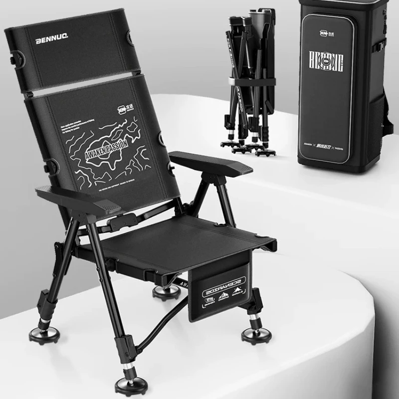 Foldable Large Fishing Chair, All-Terrain Adjustable Stool for Bank Fishing, Portable Compact Seat for Outdoor Angler Use
Foldable Large Fishing Chair, All-Terrain Adjustable Stool for Bank Fishing, Portable Compact Seat for Outdoor Angler Use