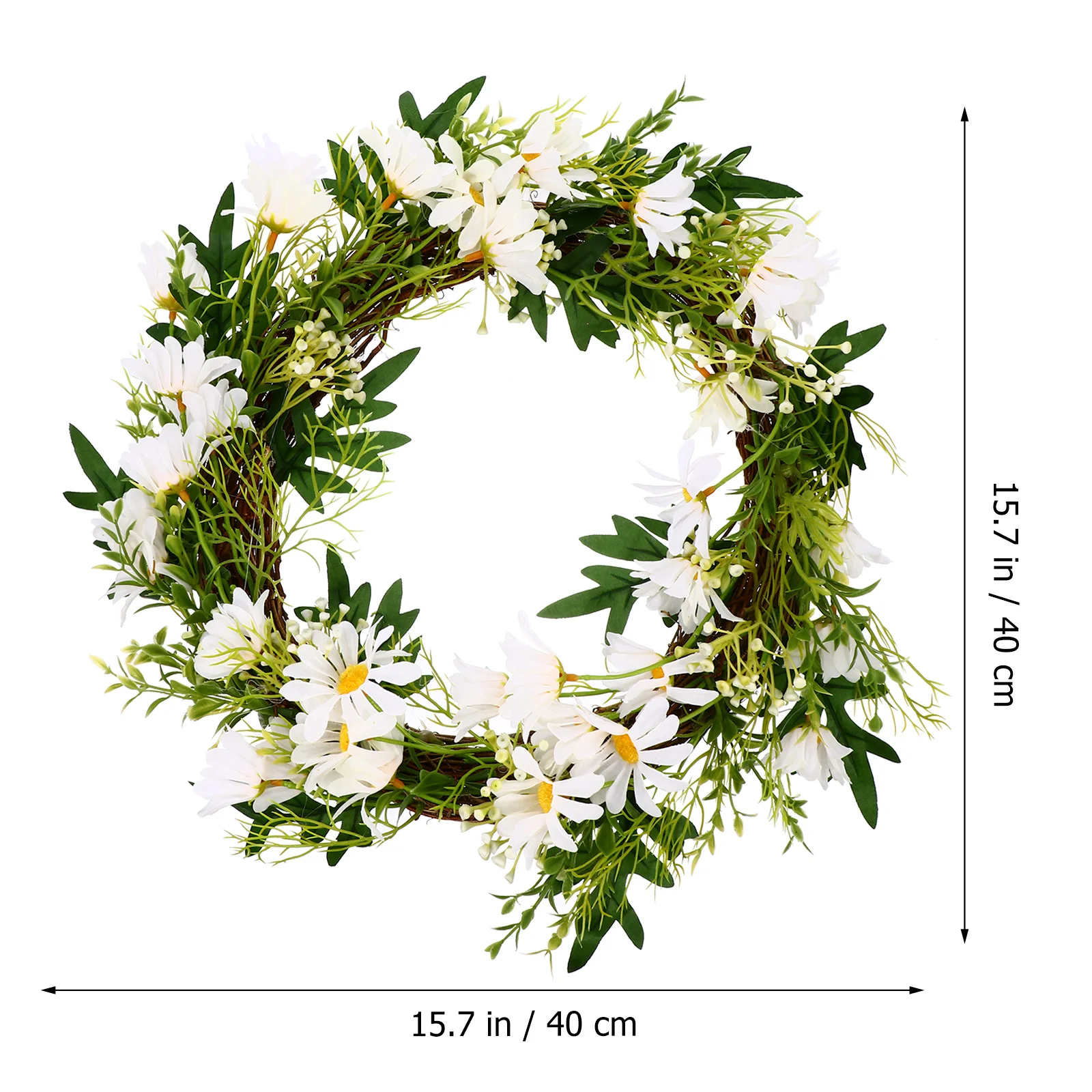 Artificial Wreath Fresh Style Wreath Door Hanging Indoor OutdoorWall nament Delicate Fresh Style
Artificial Wreath Fresh Style Wreath Door Hanging Indoor OutdoorWall nament Delicate Fresh Style