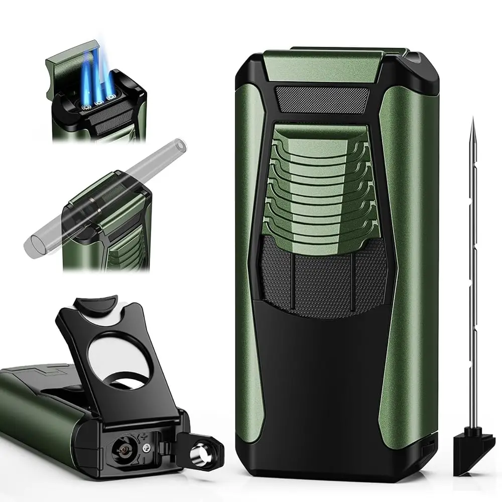 Ailexpress Recommendation - 5-in-1 Torch Lighter with Straight Tool, Holder, Punch, Draw Enhancer Tool, Adjustable & Windproof 3
Ailexpress Recommendation - 5-in-1 Torch Lighter with Straight Tool, Holder, Punch, Draw Enhancer Tool, Adjustable & Windproof 3