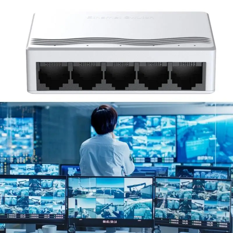 Пластиковые гигабитные сетевые коммутаторы Y1UB, 5 портов, высокоскоростная маршрутизация данных, простая установка для дома и в
Пластиковые гигабитные сетевые коммутаторы Y1UB, 5 портов, высокоскоростная маршрутизация данных, простая установка для дома и в