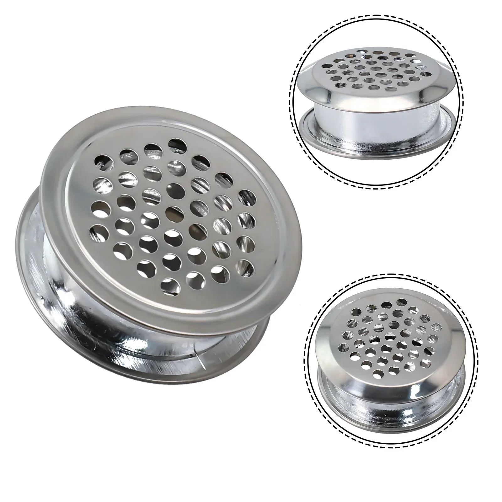 Wall Air Vent Grille Air Vent Grille Durable 2X Stainless Steel Round Air Vent Grille Cabinet Vents For Improved Ventilation
Wall Air Vent Grille Air Vent Grille Durable 2X Stainless Steel Round Air Vent Grille Cabinet Vents For Improved Ventilation