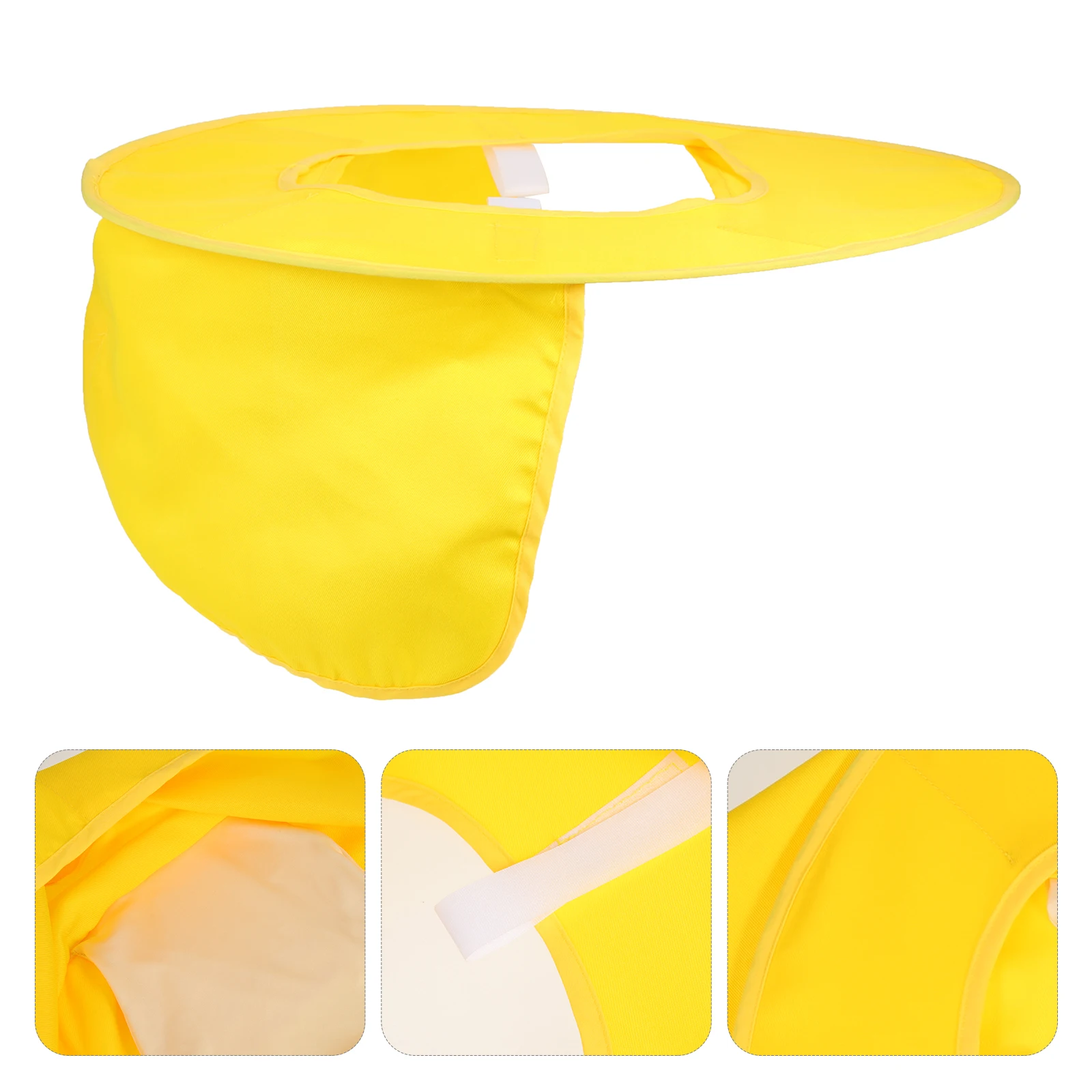 Hard Hat Sun Shade Polyester Neck Protection Visor Construction Hat Cover Yellow Adjustable Breathable Sweat Absorbent
Hard Hat Sun Shade Polyester Neck Protection Visor Construction Hat Cover Yellow Adjustable Breathable Sweat Absorbent