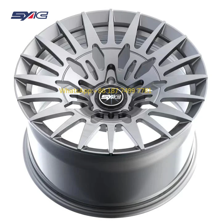 SYAC 18-22-дюймовые колеса для гоночных автомобилей с полым дизайном, новый дизайн, индивидуальная настройка, кованые колеса из алюминиевого сплава/ступицы/диски
SYAC 18-22-дюймовые колеса для гоночных автомобилей с полым дизайном, новый дизайн, индивидуальная настройка, кованые колеса из алюминиевого сплава/ступицы/диски