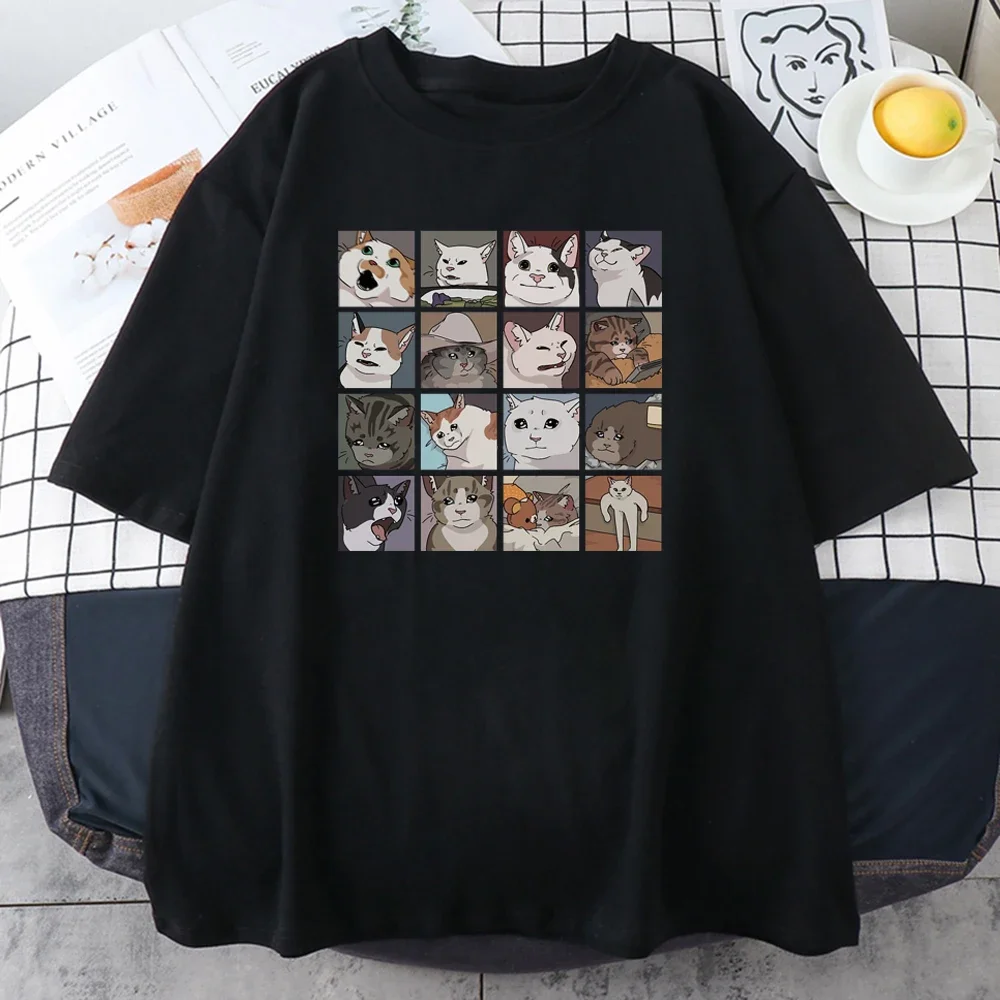 y2k Meme Cat Jigsaw Creative Printed Men's T-shirt Beach Breathable Fun clothes 100% cotton top Men's clothes
y2k Meme Cat Jigsaw Creative Printed Men's T-shirt Beach Breathable Fun clothes 100% cotton top Men's clothes