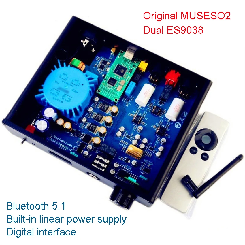 A10 Dual core ES9038Q2M DSD512 Bluetooth 5.1 LDAC USB Card Audio Decoder Headphone Amplifierwith All Aluminum Chassis
A10 Dual core ES9038Q2M DSD512 Bluetooth 5.1 LDAC USB Card Audio Decoder Headphone Amplifierwith All Aluminum Chassis