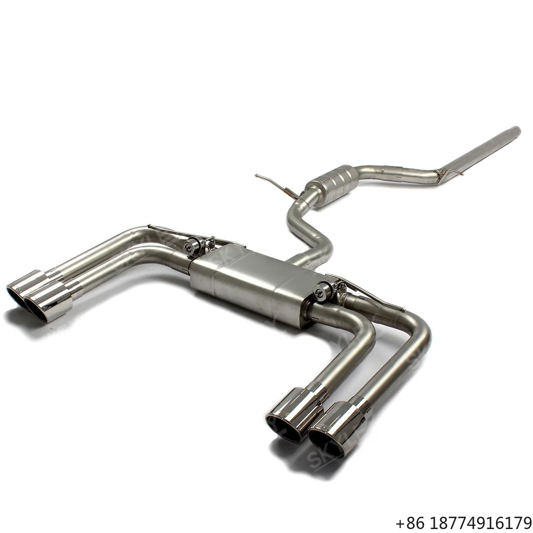 Выхлопная система Catback из нержавеющей стали для Mk7.5/7.5 GTI 2.0T 2015-2019, автозапчасти для тюнинга, глушитель с клапаном
Выхлопная система Catback из нержавеющей стали для Mk7.5/7.5 GTI 2.0T 2015-2019, автозапчасти для тюнинга, глушитель с клапаном