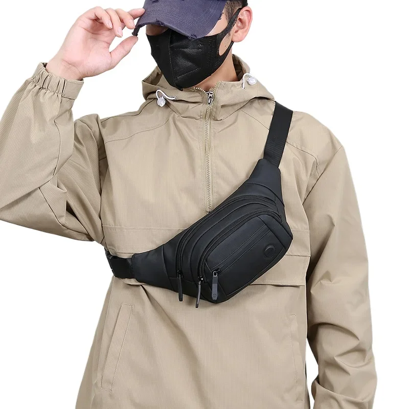 Chest pack male sports fanny pack running cell phone bag waterproof tide crossbody bag multifunctional travel nylon lightweight
Chest pack male sports fanny pack running cell phone bag waterproof tide crossbody bag multifunctional travel nylon lightweight