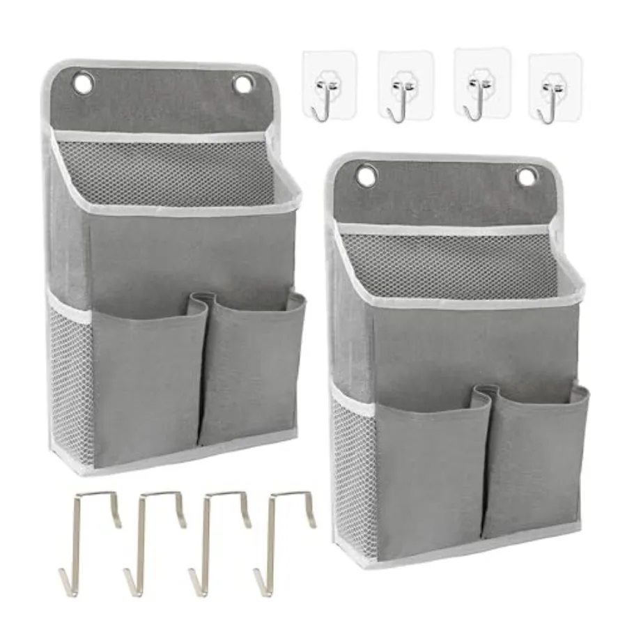 2-Pack Hanging Storage Organizer, Over The Door Hanging Bags/Wall Baskets Storage with Pockets for Home, RV, Office and More 2,
2-Pack Hanging Storage Organizer, Over The Door Hanging Bags/Wall Baskets Storage with Pockets for Home, RV, Office and More 2,