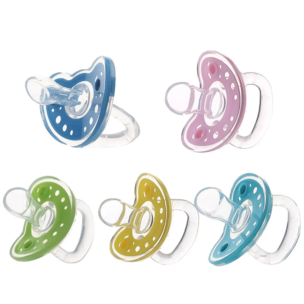 5Pcs Baby Pacifier Silicone Soother Compact Mini Portable Infant Pacifier Breastfeed Shape for Mood Calm Brain Development Mixed
5Pcs Baby Pacifier Silicone Soother Compact Mini Portable Infant Pacifier Breastfeed Shape for Mood Calm Brain Development Mixed