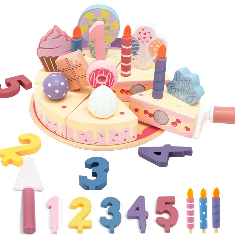 Wooden Kitchen Toys Pretend Toys Cutting Cake Play Set Food Kids Toys Montessori Tea Party Learning Educational Toys For Gifts
Wooden Kitchen Toys Pretend Toys Cutting Cake Play Set Food Kids Toys Montessori Tea Party Learning Educational Toys For Gifts