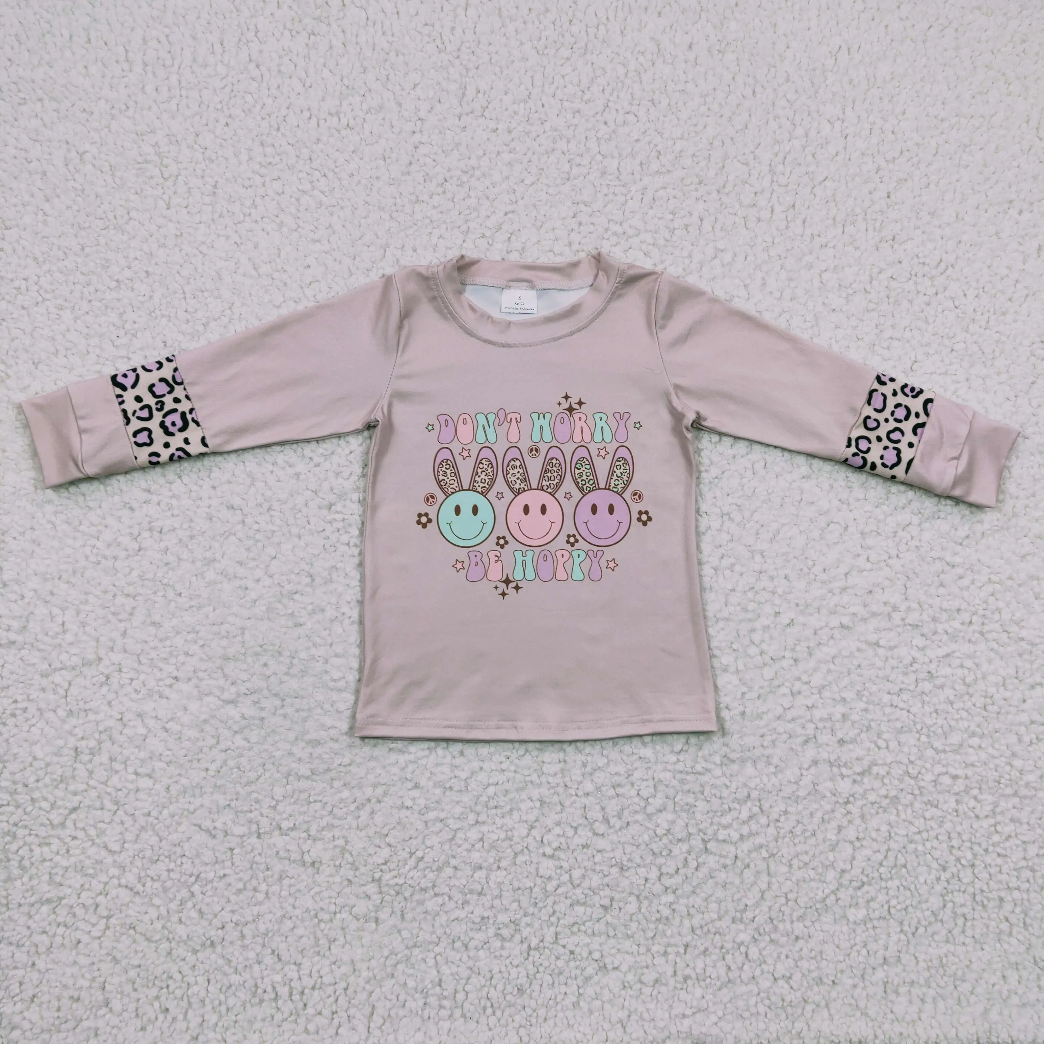 GT0103 Baby Boys T-shirts Milk Silk Long Sleeve Bunny Print Kids Easter Clothes
GT0103 Baby Boys T-shirts Milk Silk Long Sleeve Bunny Print Kids Easter Clothes