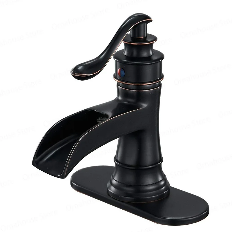 Смеситель для ванной комнаты с водопадом, твердый латунный смеситель, кран для воды, натертая маслом бронза, смеситель для унитаза с одной ручкой
Смеситель для ванной комнаты с водопадом, твердый латунный смеситель, кран для воды, натертая маслом бронза, смеситель для унитаза с одной ручкой