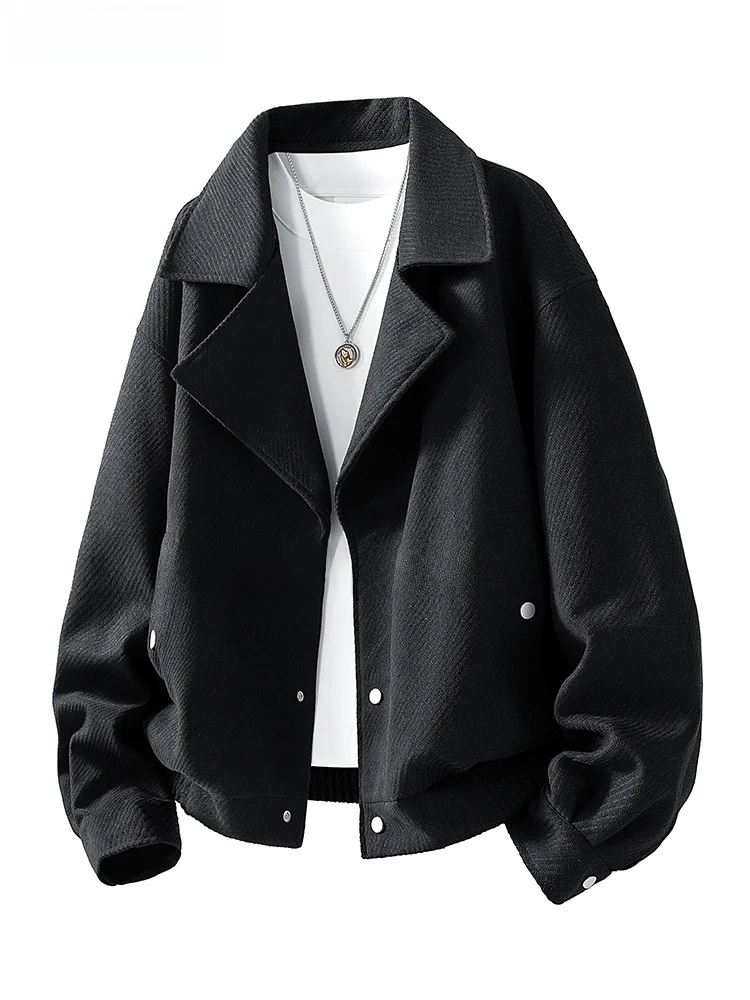Fashionable Men's Jacket Large Size Collar up Outerwear Autumn New Style Casual Comfortable Fit Polyester Nylon Composite Fiber
Fashionable Men's Jacket Large Size Collar up Outerwear Autumn New Style Casual Comfortable Fit Polyester Nylon Composite Fiber