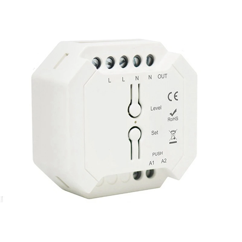 Tuya Zigbee Triac Dimmer LED Controller Smart Dimmer For Dimmable LED Lights Support Smart APP RF Remote Control
Tuya Zigbee Triac Dimmer LED Controller Smart Dimmer For Dimmable LED Lights Support Smart APP RF Remote Control