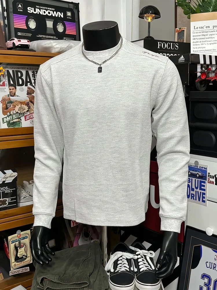 Мужская осенне-зимняя футболка с длинным рукавом, базовая, без капюшона, с вышивкой American Honeycomb Red Label, толстовка
Мужская осенне-зимняя футболка с длинным рукавом, базовая, без капюшона, с вышивкой American Honeycomb Red Label, толстовка