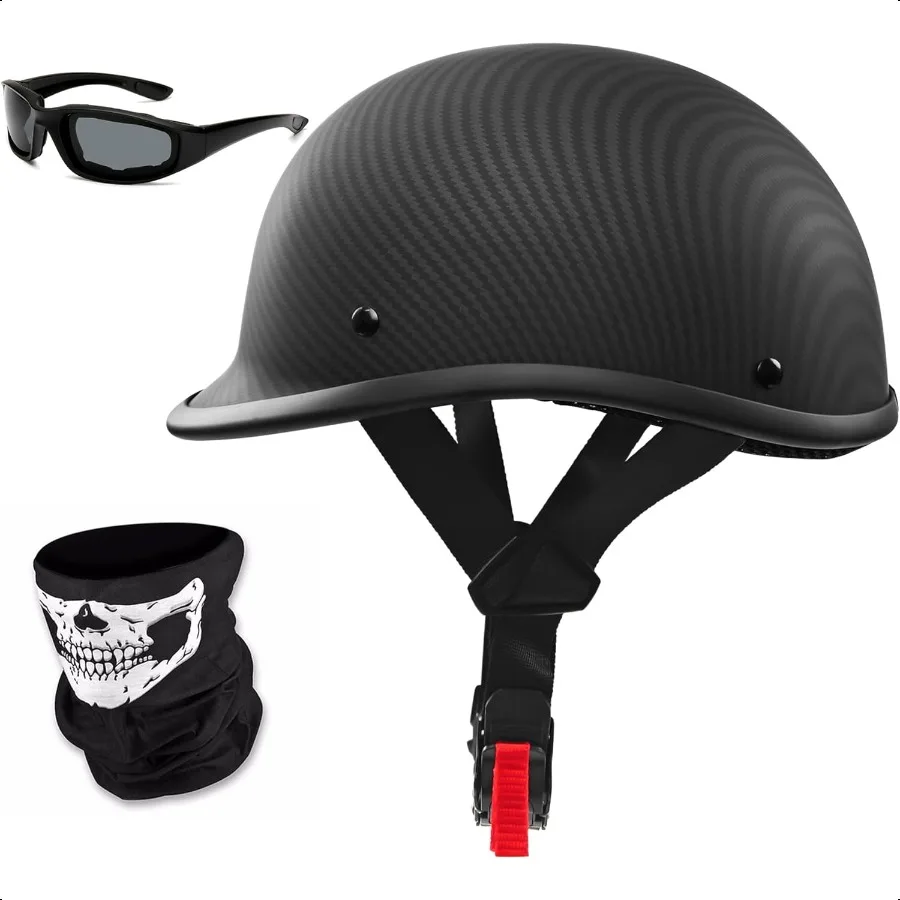Motorcycle Half HelmetDOT Appd Shell Open Face UnisexAdult Helmet for Motorcycle Scooter Moped Street Cruiser
Motorcycle Half HelmetDOT Appd Shell Open Face UnisexAdult Helmet for Motorcycle Scooter Moped Street Cruiser