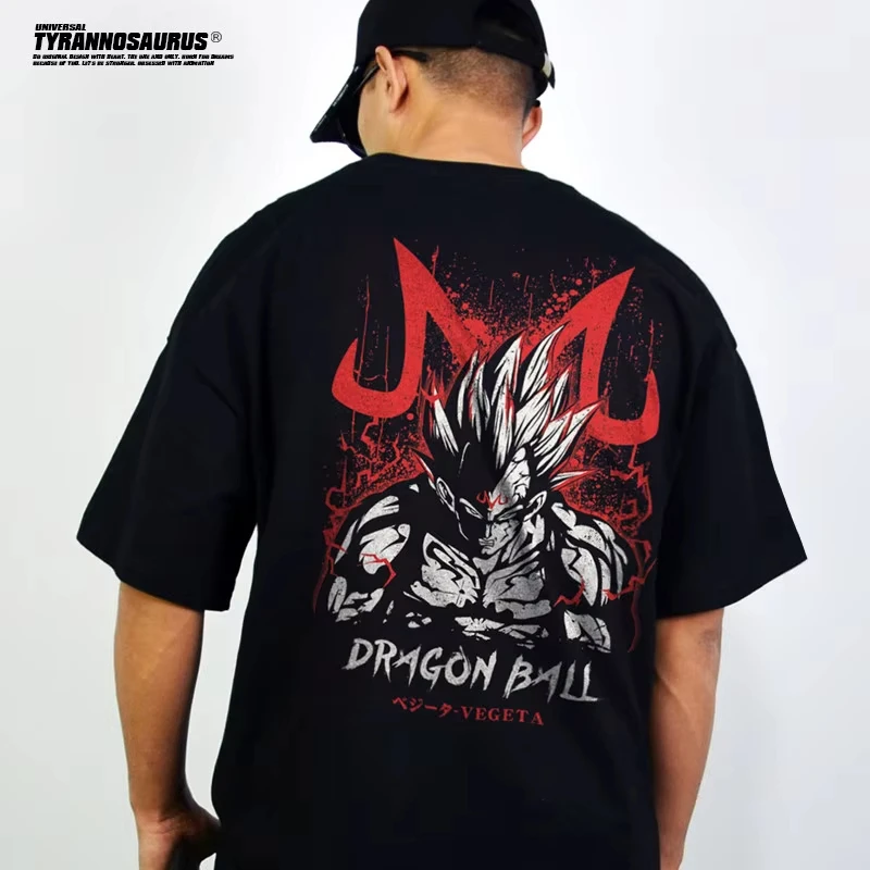 Футболка унисекс из чистого хлопка с коротким рукавом по мотивам аниме "Dragon Ball Super", свободного кроя, с изображением Биджи.
Футболка унисекс из чистого хлопка с коротким рукавом по мотивам аниме "Dragon Ball Super", свободного кроя, с изображением Биджи.
