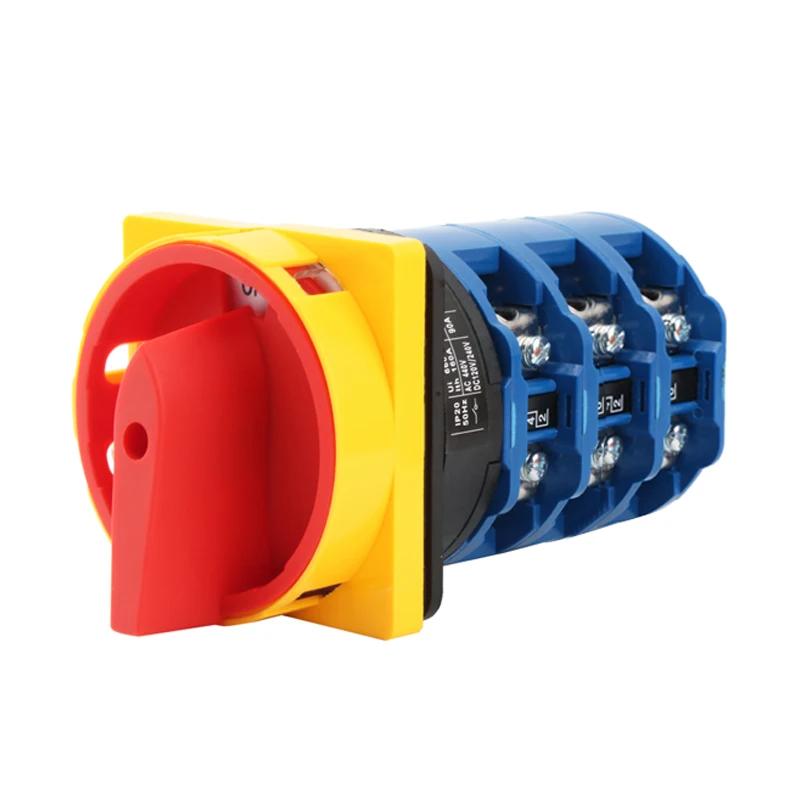 LW26GS-160/3 LW28 YMW26GS-160A Three Section 3 Poles Silver Contact Power Cut-off Padlock Type Universal Rotary Cam Switch
LW26GS-160/3 LW28 YMW26GS-160A Three Section 3 Poles Silver Contact Power Cut-off Padlock Type Universal Rotary Cam Switch