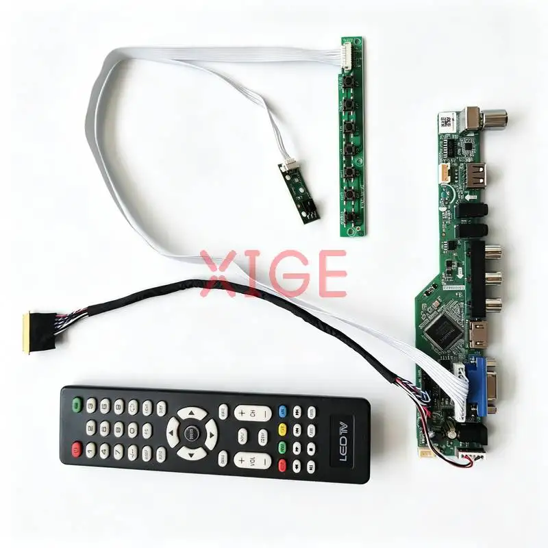 For LP156WF4 LP156WFC LP156WF1 LP156WF2 Controller Board Kit Laptop Monitor Panel 1920*1080 HDMI+VGA+AV+USB 1920x1080 40Pin LVDS
For LP156WF4 LP156WFC LP156WF1 LP156WF2 Controller Board Kit Laptop Monitor Panel 1920*1080 HDMI+VGA+AV+USB 1920x1080 40Pin LVDS