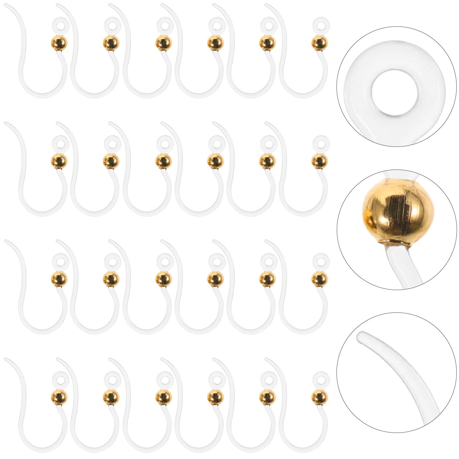 50 Pcs Resin Ear Hook Earring Hardware Pendant Jewelry Material Alloy Making Parts Hooks Miss Women Supplies 
50 Pcs Resin Ear Hook Earring Hardware Pendant Jewelry Material Alloy Making Parts Hooks Miss Women Supplies