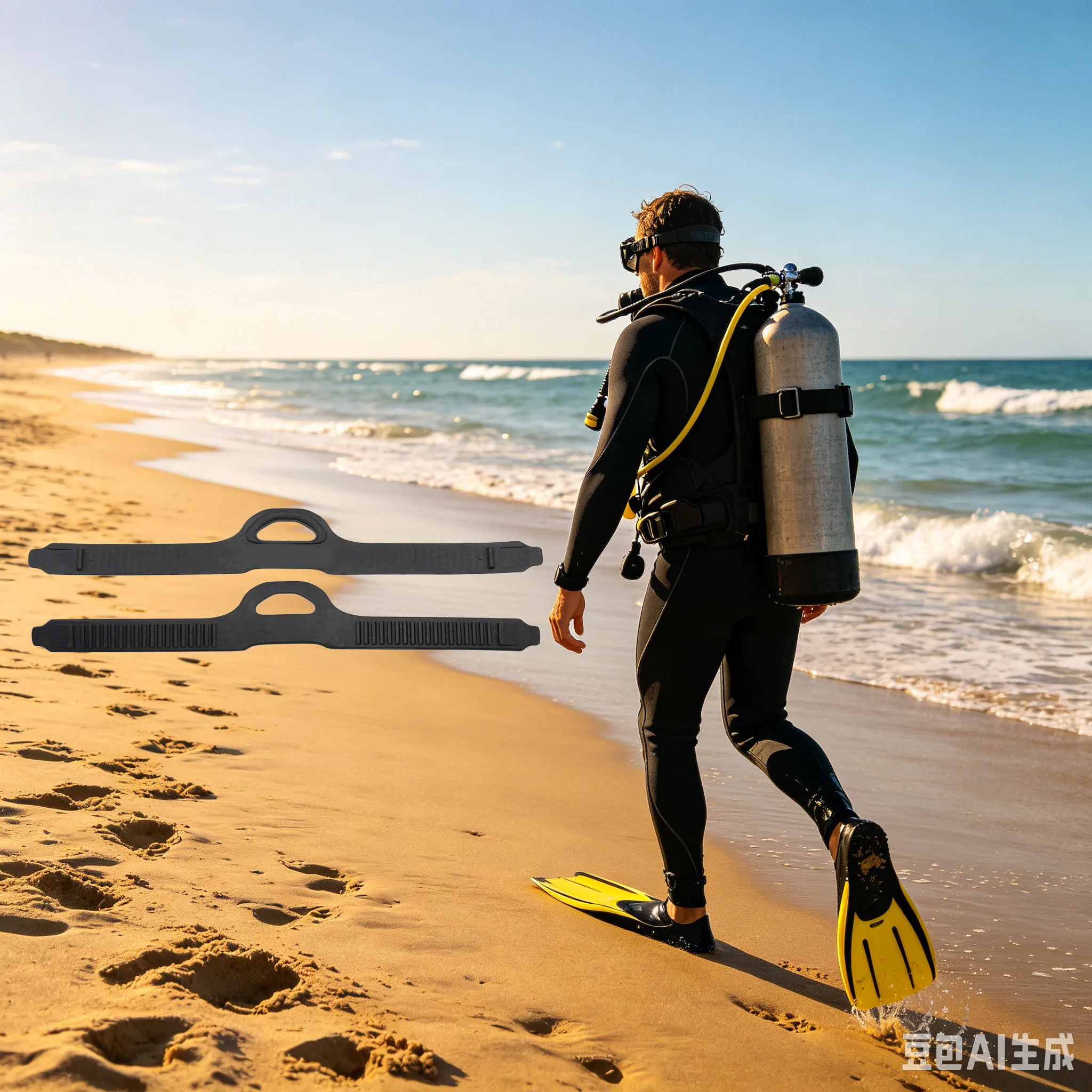 1Pair Scuba Diving Fin Straps With Quick Release Buckles Fin Flippers Strap TPR Fin Scuba Diving Swimming Accessories
1Pair Scuba Diving Fin Straps With Quick Release Buckles Fin Flippers Strap TPR Fin Scuba Diving Swimming Accessories